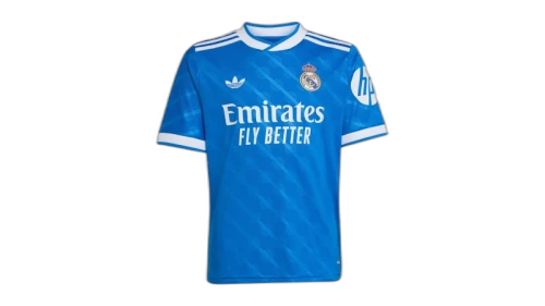 adidas Kids Real Madrid 25/26 Third Jersey Blue Bird