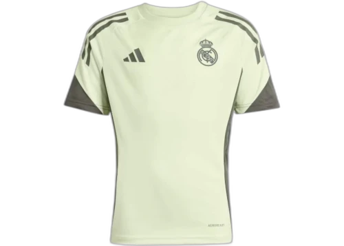 adidas Kids Real Madrid Tiro 25 Competition Jersey Almost Lime