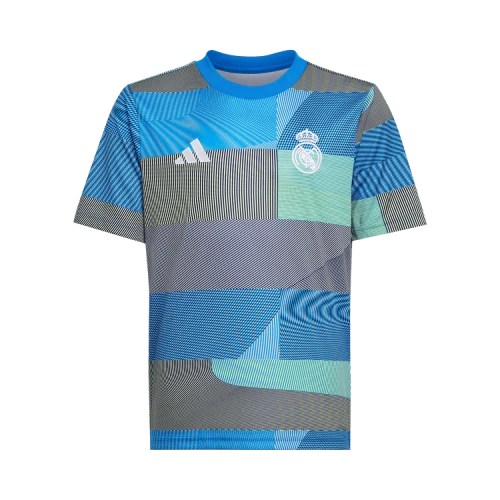 adidas Kids Real Madrid 25/26 Pre-Match Jersey Blue Bird