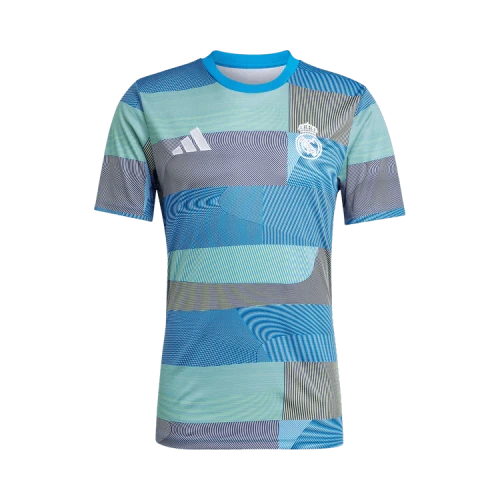 adidas Real Madrid 25/26 Pre-Match Jersey Blue Bird