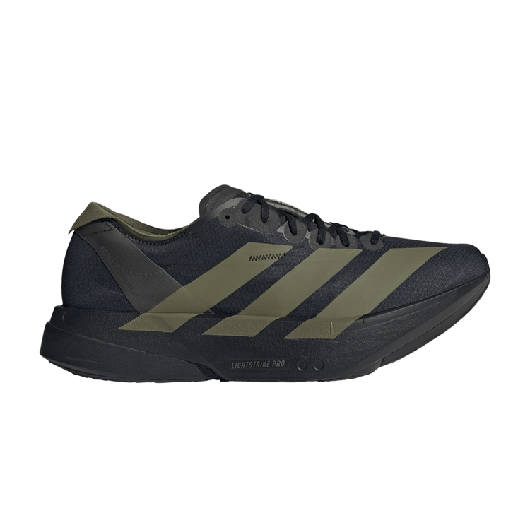 adidas Adizero Adios Pro 4 Black Focus Olive