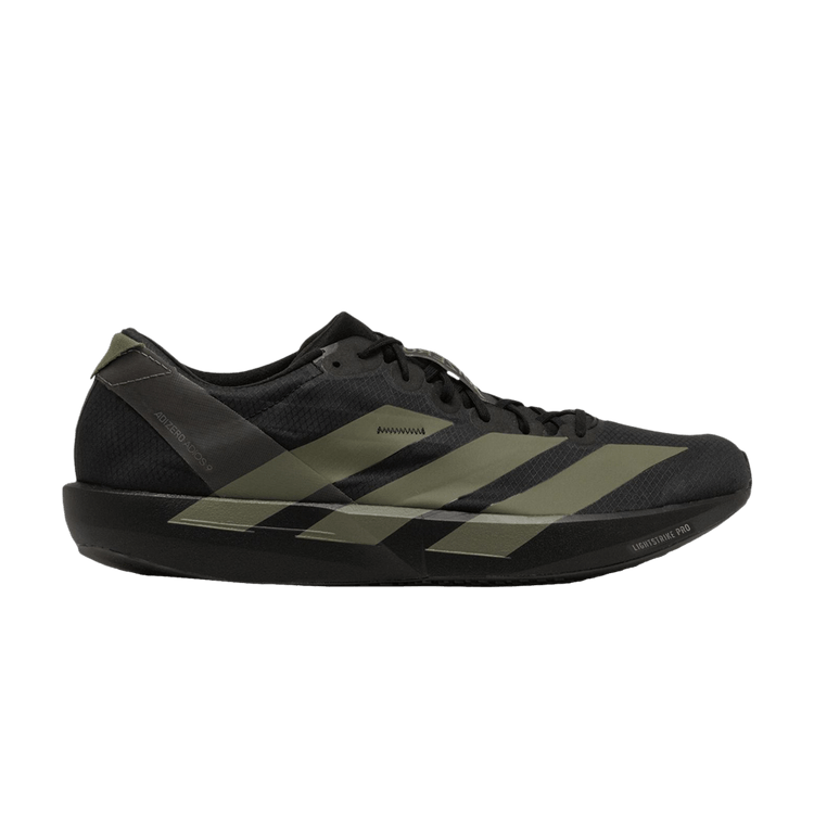 adidas Adizero Adios 9 Black Focus Olive