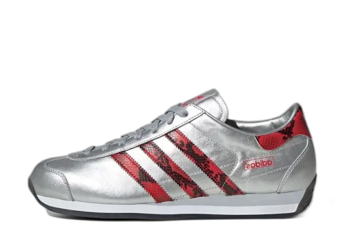 adidas Country Japan Silver Metallic Better Scarlet Core Black