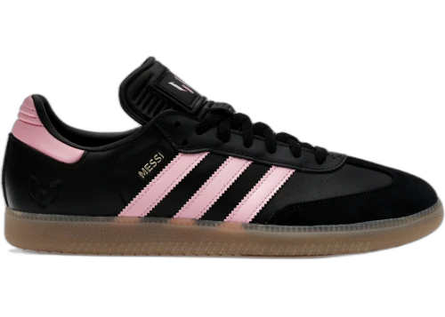 adidas Samba Messi Black Gold Metallic