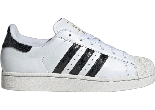 adidas Superstar II Snakeskin Stripes White (Women's)