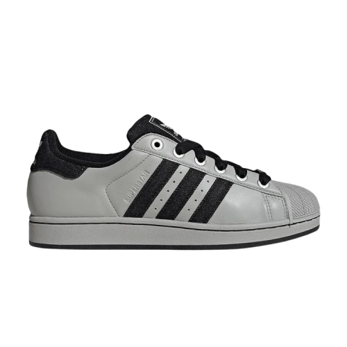 adidas Superstar II Grey Black Denim