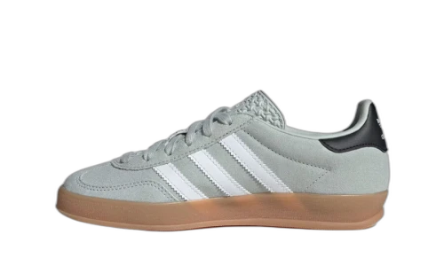 adidas Gazelle Indoor Wonder Silver Cloud White Core Black (GS)