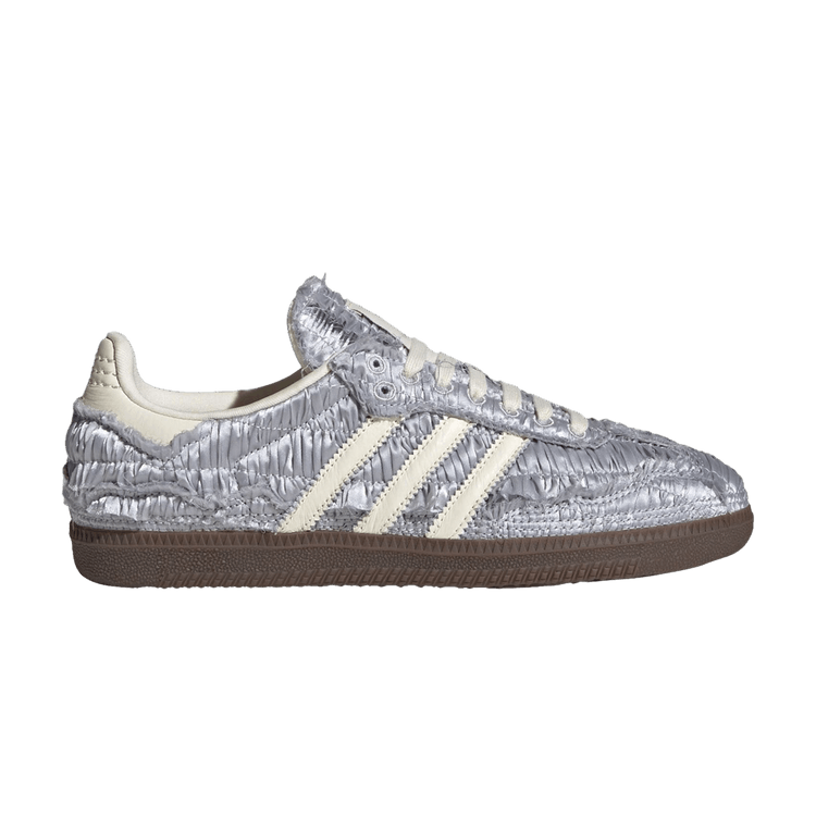 adidas Samba OG Caroline Hu Satin Silver Metallic