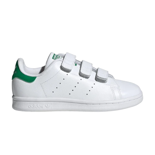 adidas Stan Smith Comfort Closure Cloud White Green (PS)