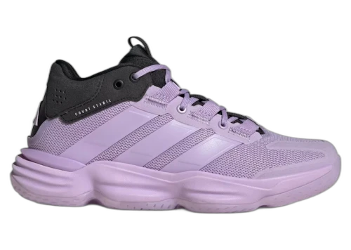 adidas Court Stabil Indoor Powder Plum Black (Women's)