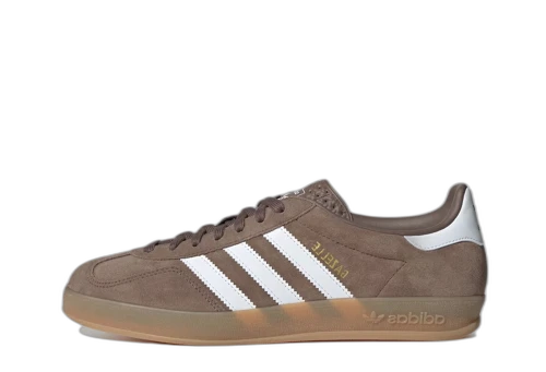 adidas Gazelle Indoor Earth Strata White Gold Metallic