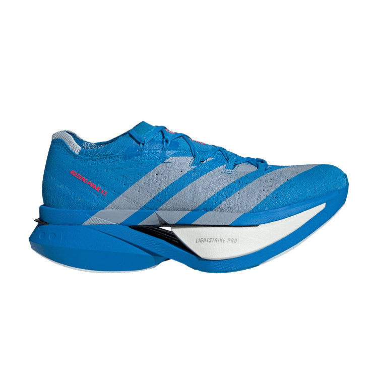 adidas Adizero Prime X3 Strung Ekiden Solar Blue Silver