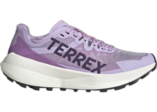 adidas Terrex Agravic Speed Trail Powder Plum Aurora Plum Lucid Red (Women's)