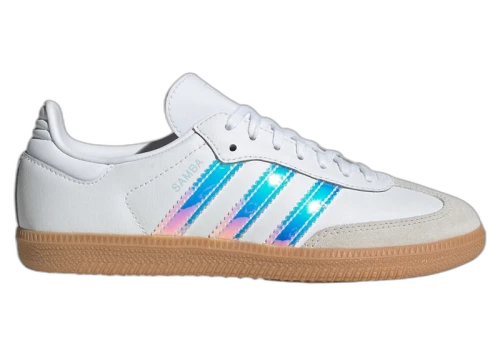 adidas Samba OG White Iridescent Stripes (GS)