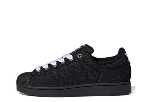 adidas Superstar II Black Denim