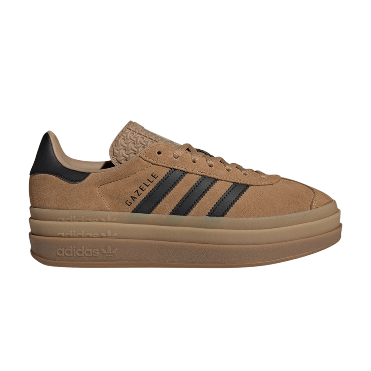 adidas Gazelle Bold Cardboard Black Gum (Women's)