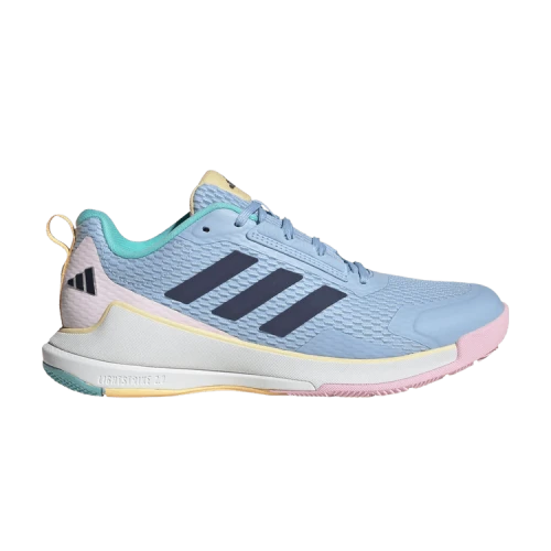 adidas Novaflight 2 Indoor Glow Blue Shadow Navy Core Black (Women's)