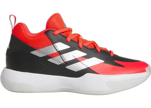 adidas Cross 'Em Up Select Cloud White Silver Metallic Crystal White (GS)