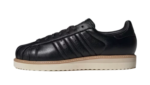 adidas Superstar Lux Black Warm Sandstone