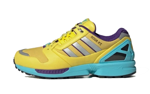 adidas ZX 8000 Consortium Yellow Blue Glow