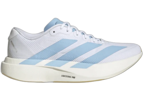 adidas Adizero Evo SL White Clear Blue (Women's)