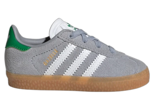 adidas Gazelle Comfort Closure Halo Silver Green (TD)