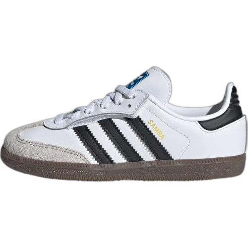 adidas Samba OG Comfort Closure Cloud White Core Black Gum (PS)