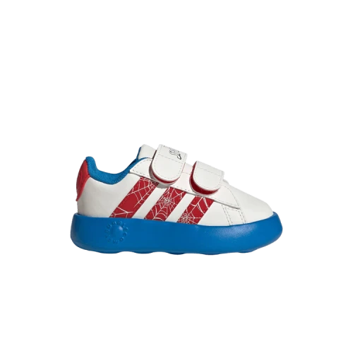adidas Grand Court Spider-Man Cloud White Pure Ruby Bright Blue (TD)