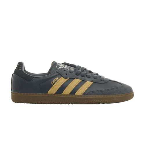 adidas Samba OG Shadow Navy Golden Beige