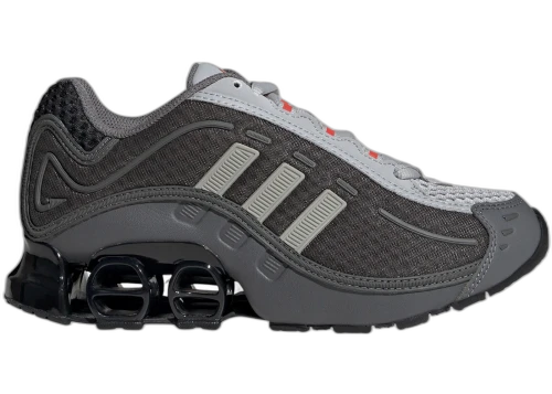 adidas Megaride O1 Grey Two Grey Four Bright Red (GS)