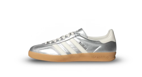 adidas Gazelle Indoor Silver Metallic Core White