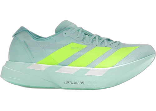 adidas Adizero Adios Pro 4 Semi Flash Aqua Lucid Lemon Mint Ton (Women's)