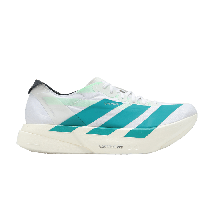 adidas Adizero Adios Pro 4 White Pulse Teal