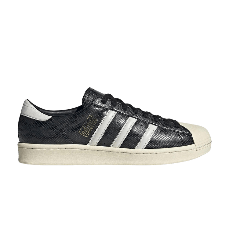 adidas Superstar Vintage Black White Snakeskin Made in Germany