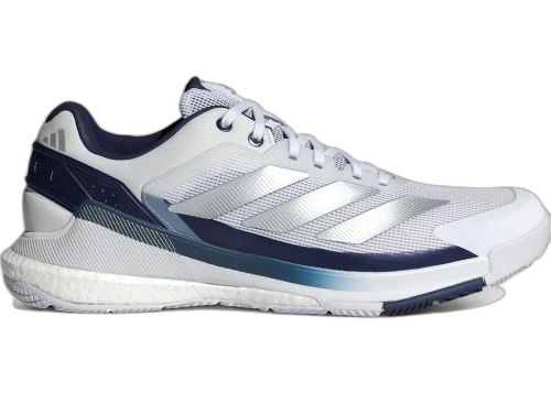 adidas Crazyquick Boost Padel White Silver Dark Blue