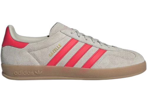 adidas Gazelle Indoor Beige Lucid Red