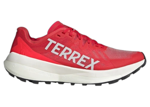 adidas Terrex Agravic Speed Trail Pure Ruby Grey One Lucid Red