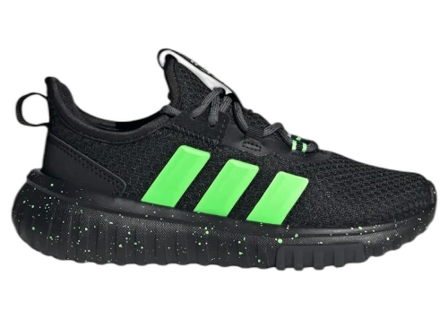 adidas Kaptir 4.0 Core Black Lime Burst Cloud White (GS)