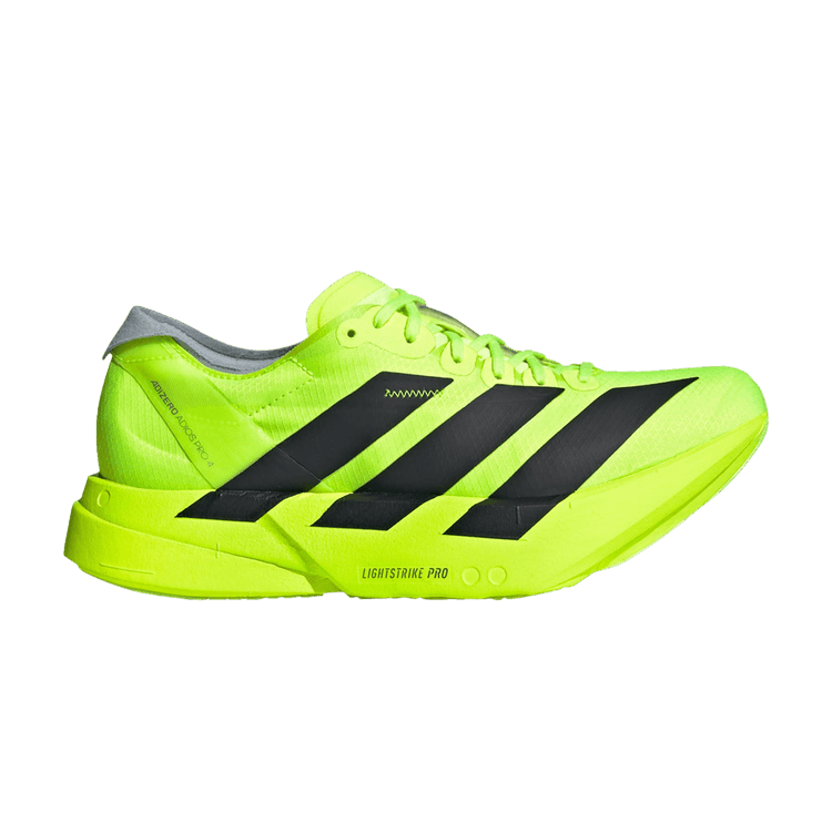 adidas Adizero Adios Pro 4 Lucid Lemon Black (Women's)