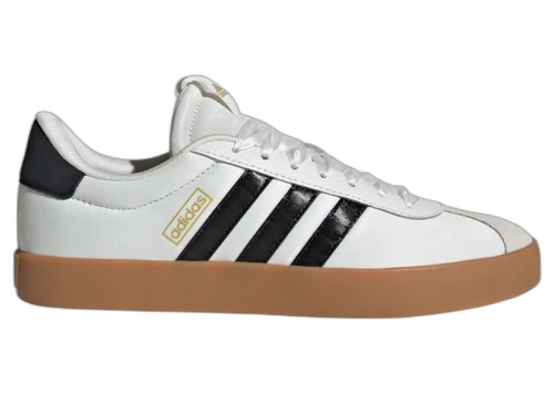 adidas VL Court 3.0 Core White Core Black Gold Metallic (Women's)