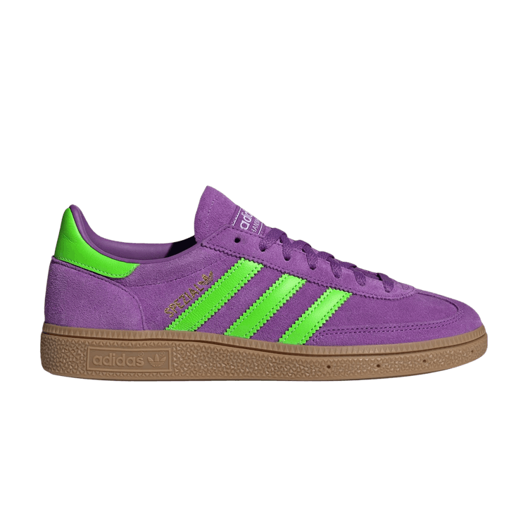 adidas Handball Spezial Elastic Active Purple Solar Green (Women's)