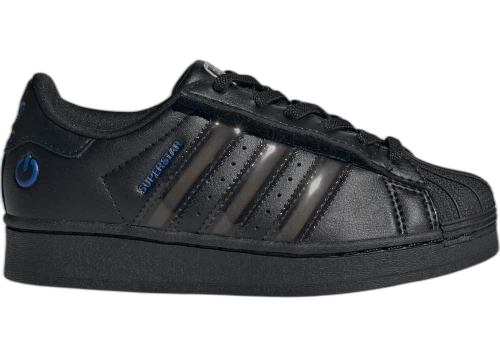 adidas Superstar LED Lights Comfort Closure Core Black Preloved Violet (PS)