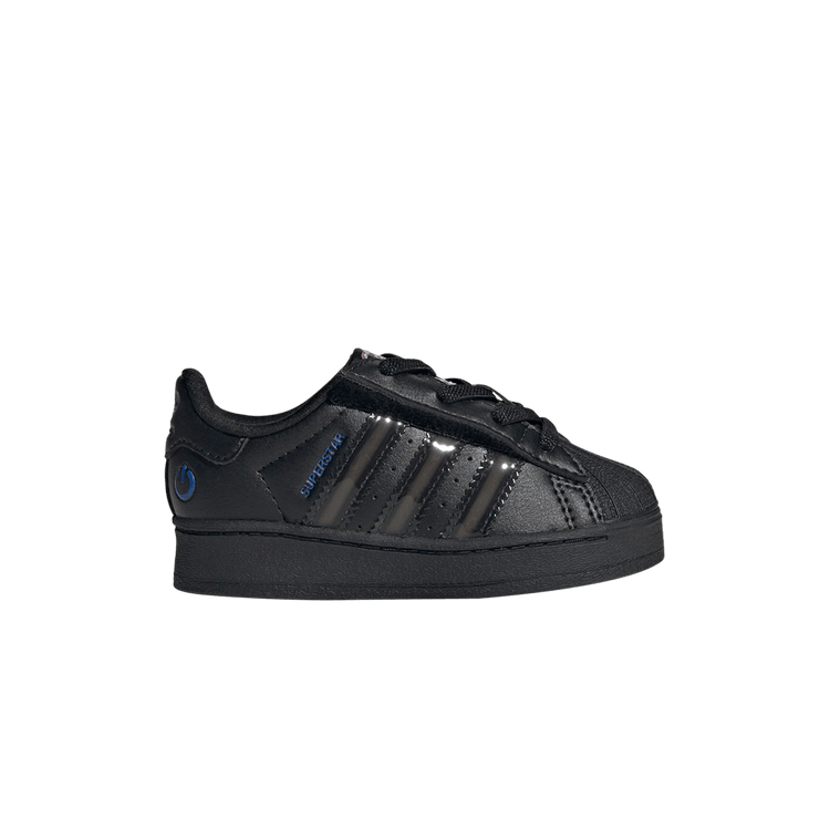 adidas Superstar LED Lights Comfort Closure Core Black Preloved Violet (TD)