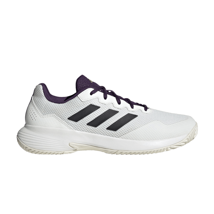 adidas Gamecourt 2.0 Core White Core Black Aurora Plum
