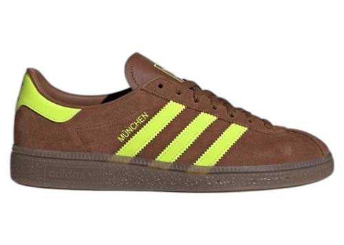 adidas Muenchen Preloved Brown Solar Yellow (Women's)