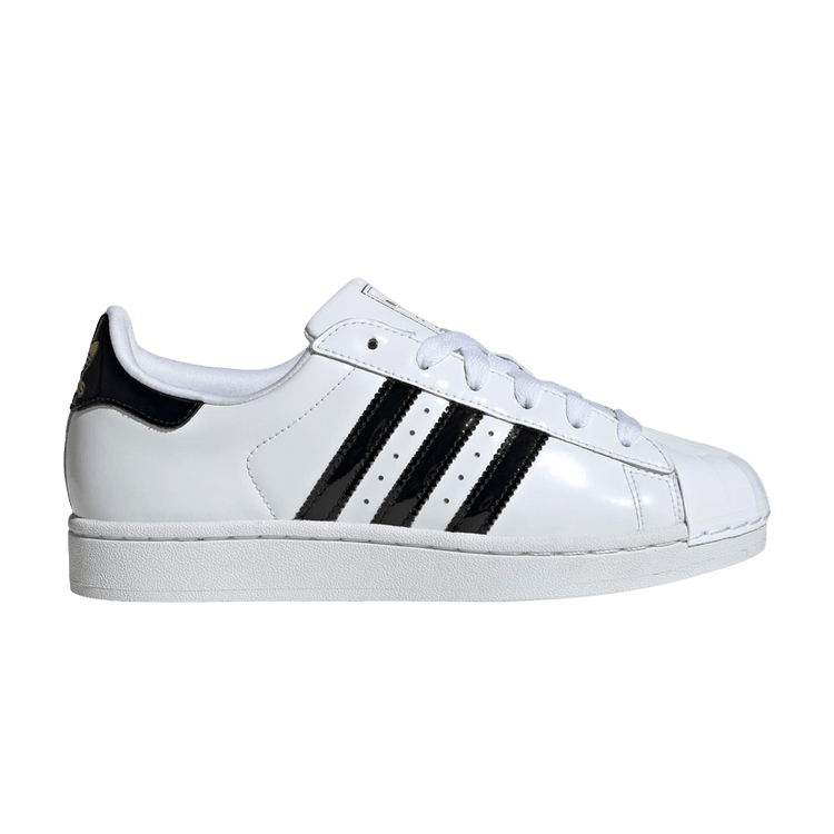 adidas Superstar II Cloud White Core Black Gold Metallic (Women's)