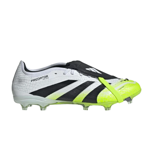 adidas Predator Pro Fold-Over Tongue FG Cloud White Core Black Lucid Lemon