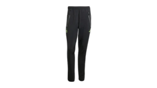 adidas Real Madrid Tiro 25 Pro Vis Tech Travel Pants Black Lucid Lemon