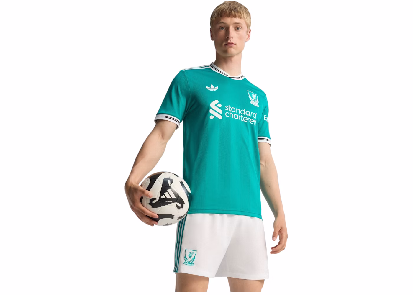 adidas Liverpool FC 25/26 Third Authentic Jersey Sea Green