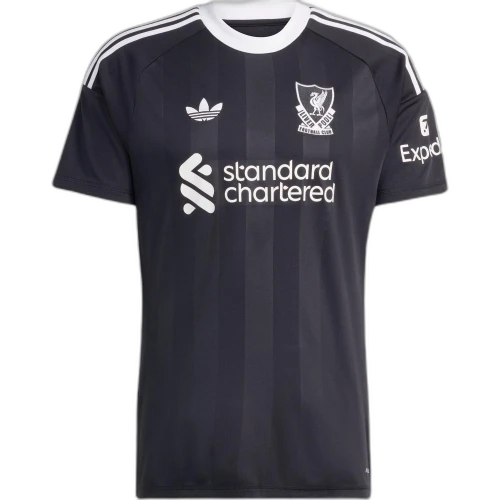 adidas Liverpool FC 25/26 Third Goalkeeper Jersey Black